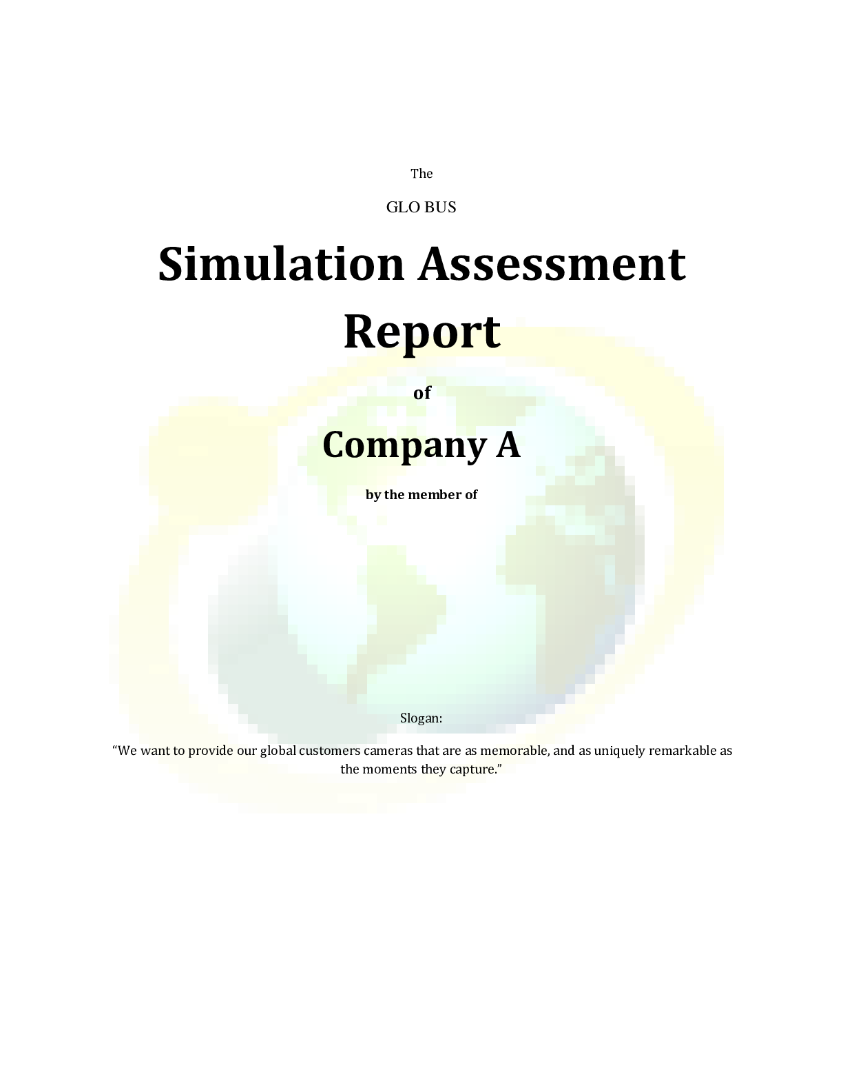 Preview image for BUS 295-GLOBUS QUIZ 1 ANSWERS PART 1 WITH AWNSERS-II